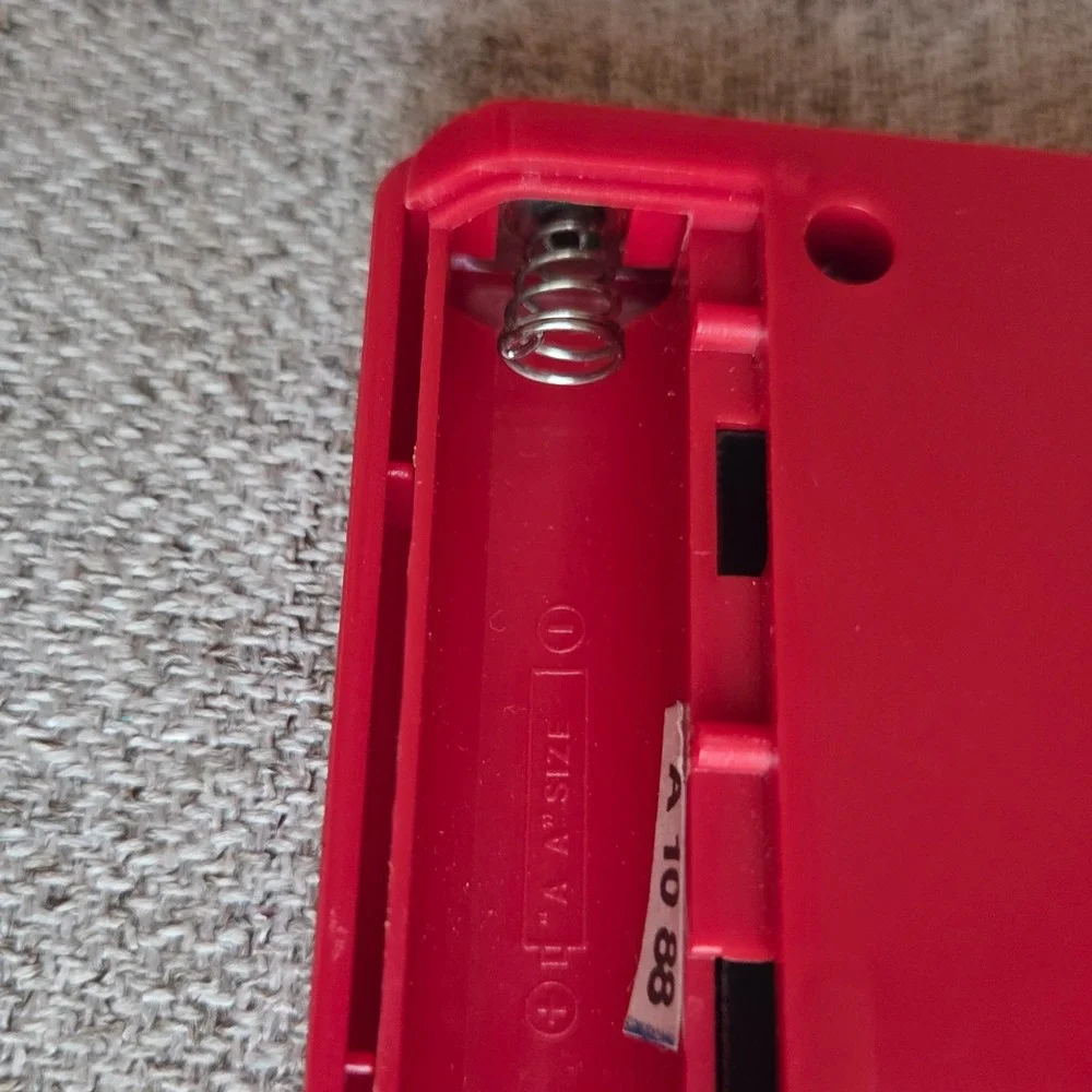 Vintage 1987 Tiger Electronics Mouse Maze Handheld LCD Game Red Retro Tested